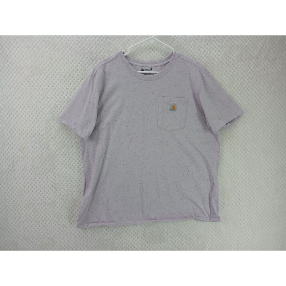 Carhartt Women's 1X Loose Fit Violet Short Sleeve Tee